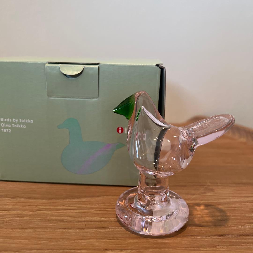 ミニシエッポ　脚付き　sieppo オイバトイッカ　 scope Birds by Toikka | ミニシエッポ脚付アップルグリーン×アメジスト