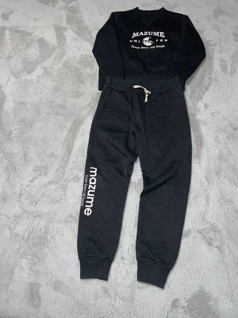 マズメウィンドカット防寒スウェットセットアップ チャコール - メルカリ