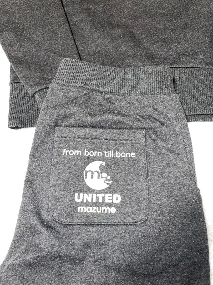 マズメウィンドカット防寒スウェットセットアップ チャコール