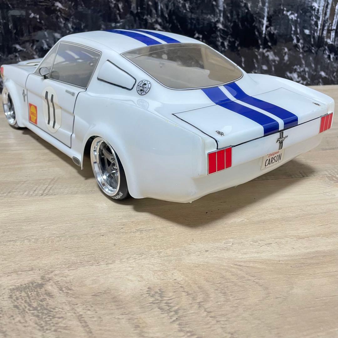 フォード マスタング 1/10 ラジコンボディ ford ツーリング 塗装済み