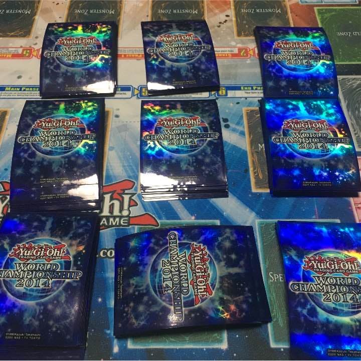 遊戯王 スリーブ WORLD CHAMPIONSHIP 2014 遊戯王 ワールドチャンピオンシップ 2014 スリーブ 55枚 - メルカリ