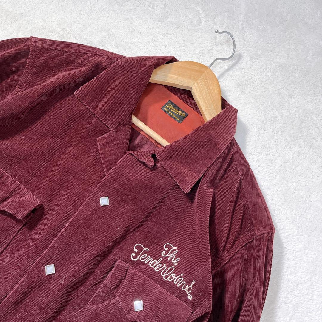 希少 Tenderloin テンダーロイン シャツ 《S》 コーデュロイ