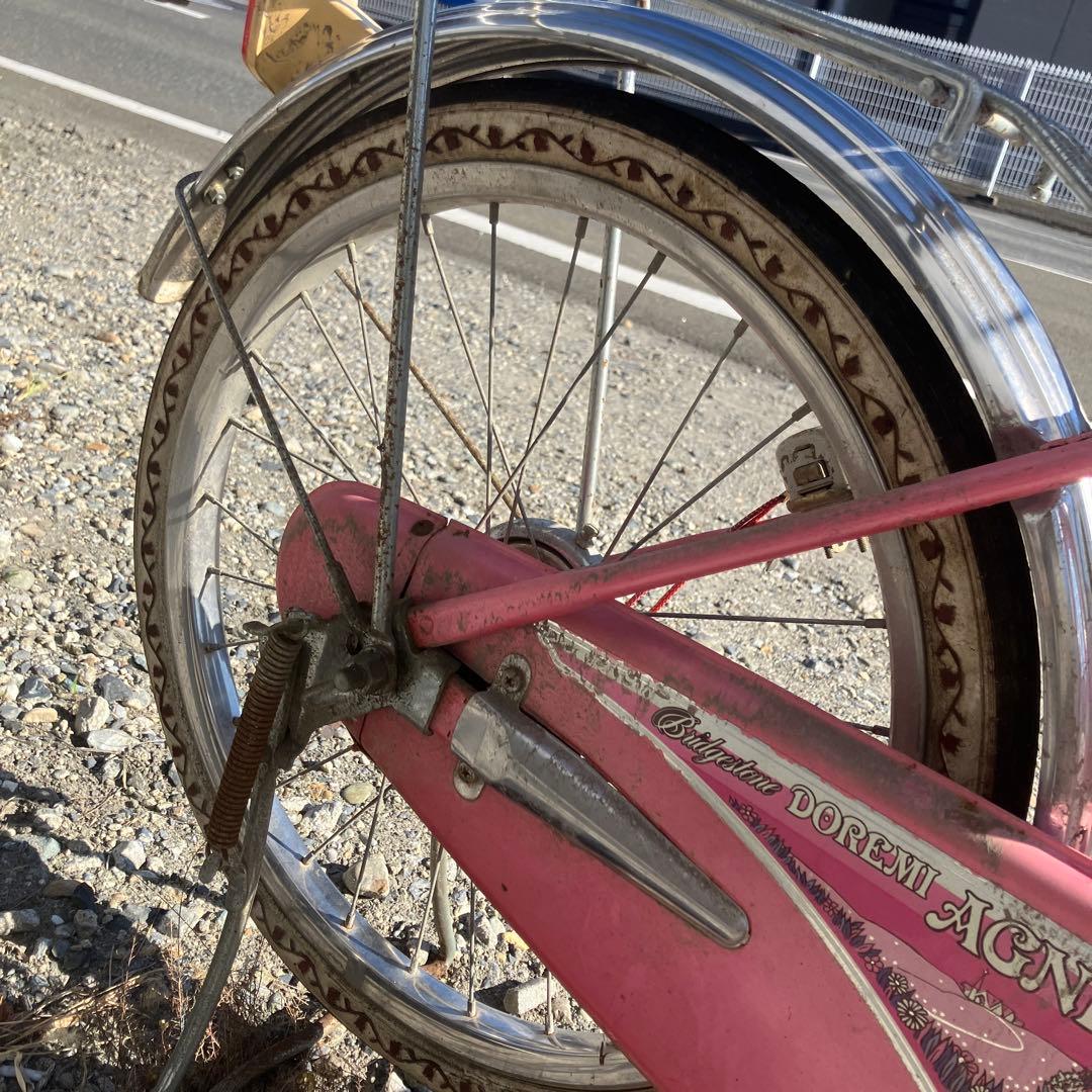 ビンテージ ブリヂストン アグネスチャン 幼児用自転車 アグネスドレミ