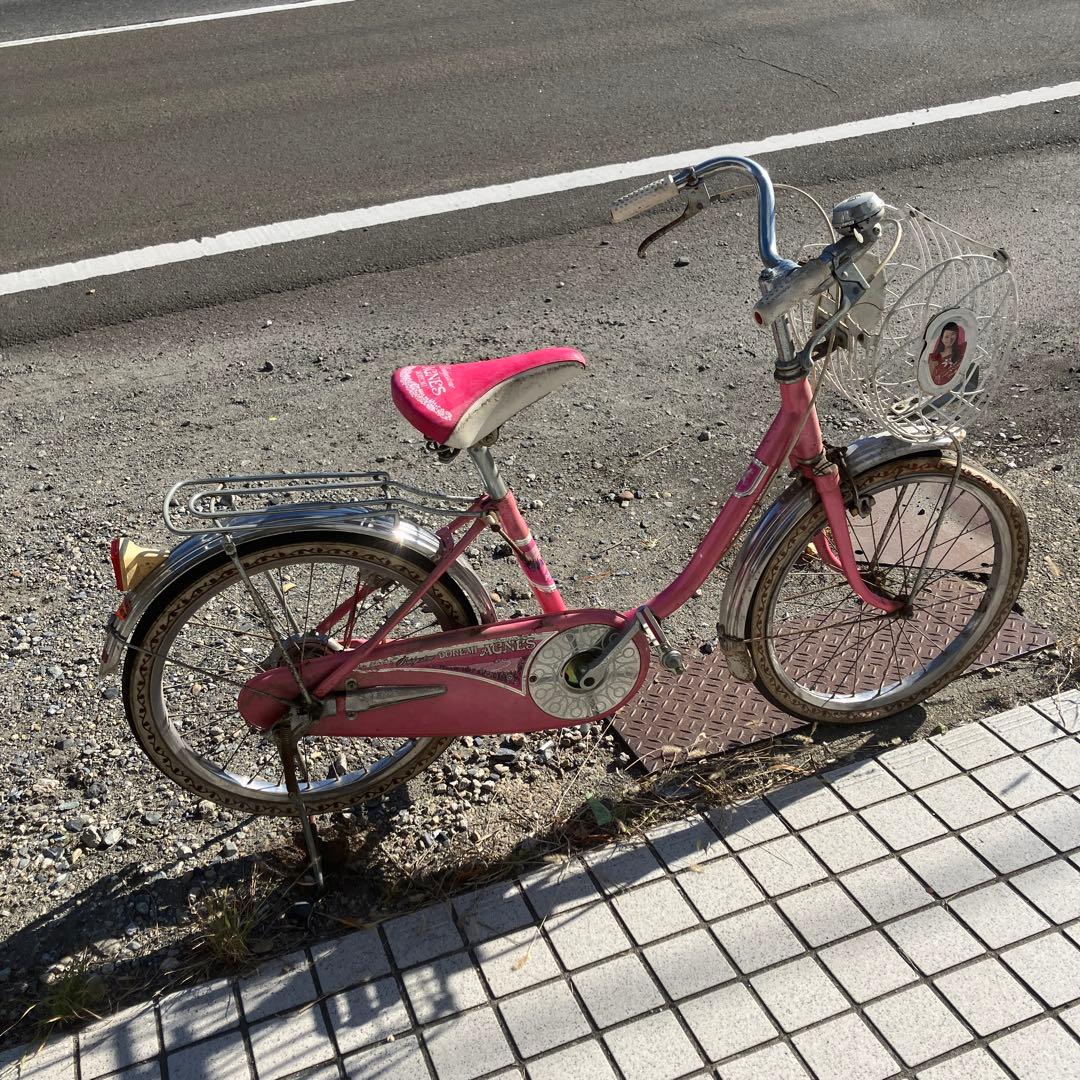 ビンテージ ブリヂストン アグネスチャン 幼児用自転車 アグネスドレミ