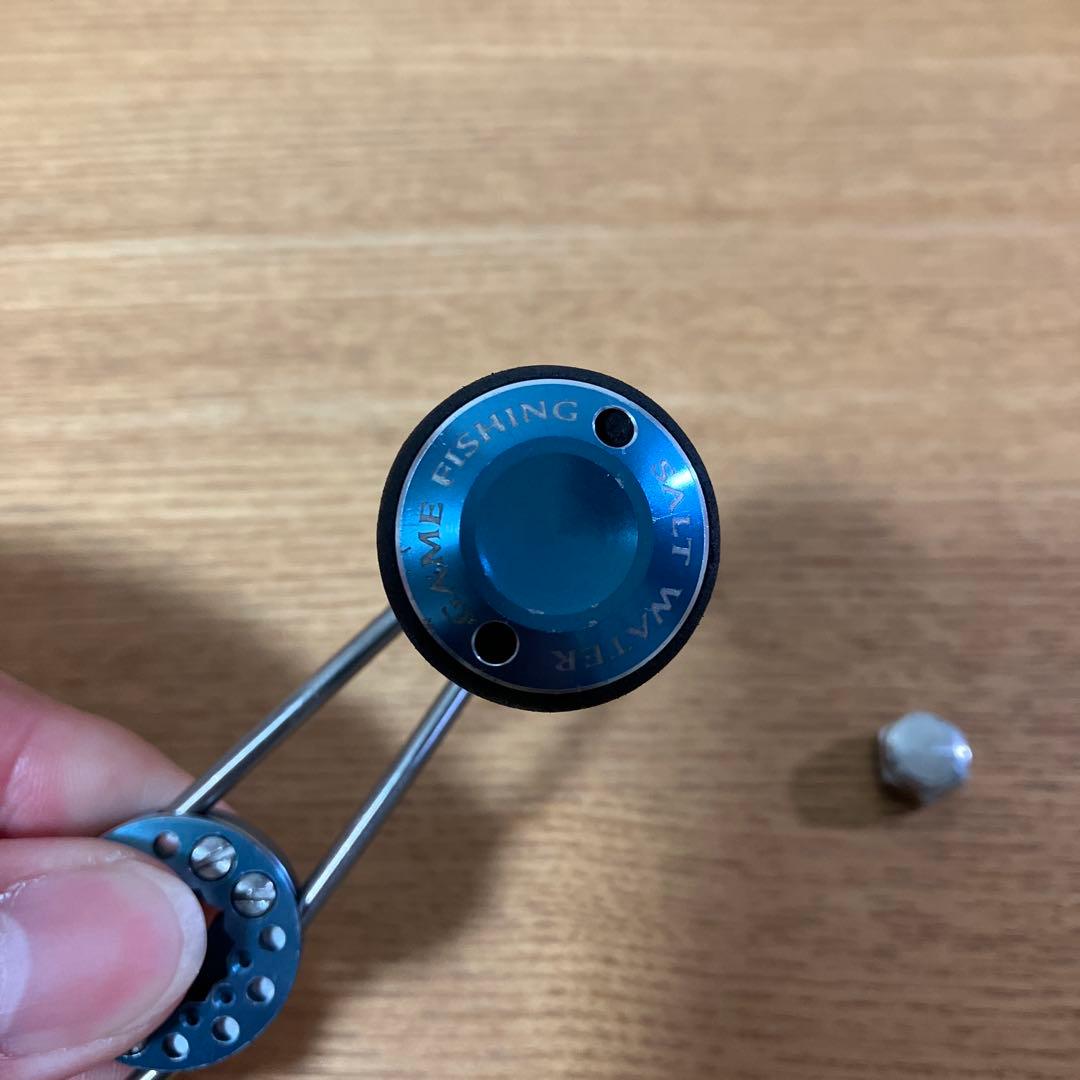 美品 レア SOM NO LIMITS AC25RA ブルー シマノ用 左巻き SHIMANO