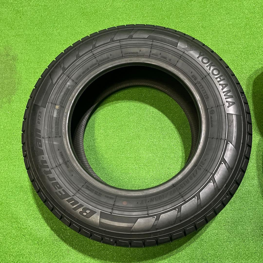 1650-① 215/70R15 107/105LT 深溝　2本 送料込み