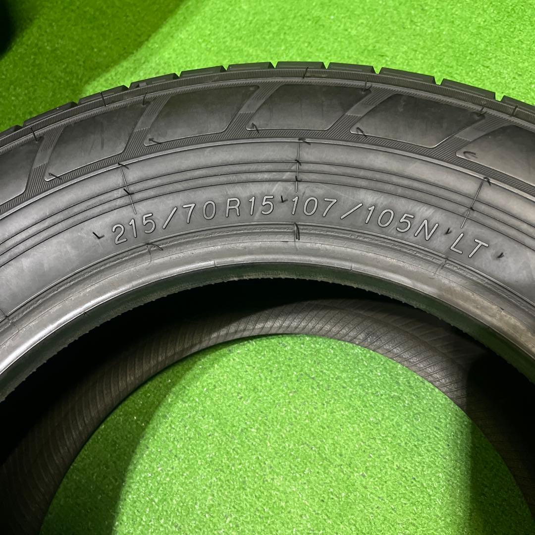 1650-① 215/70R15 107/105LT 深溝　2本 送料込み
