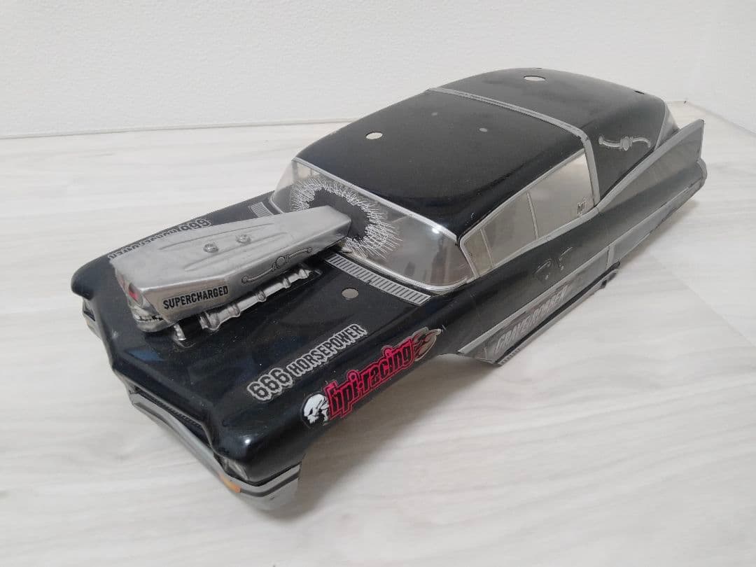 送料込グレイブロバーボディ　HPIサベージ　エンジンラジコン　モンスタートラック