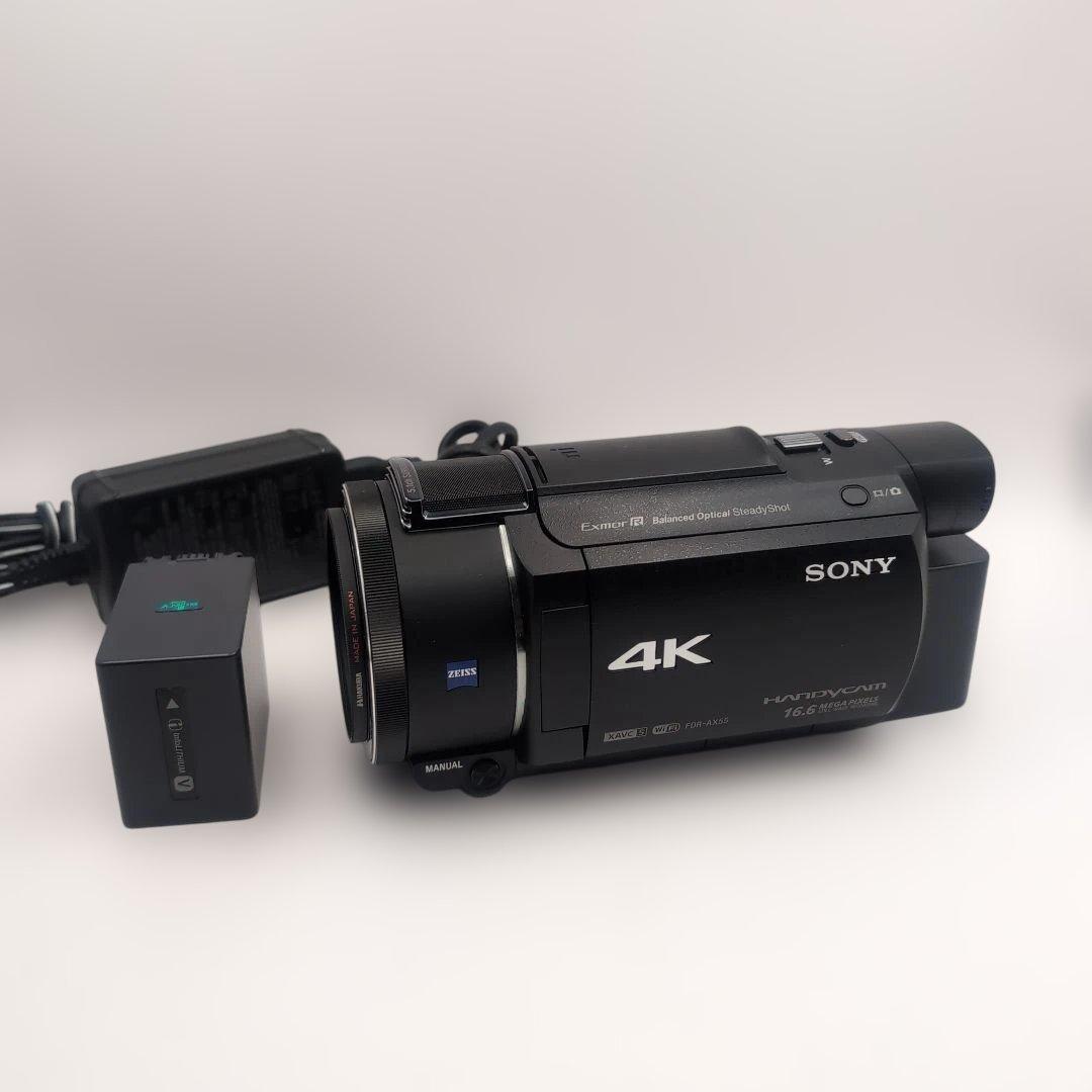ソニー ハンディカム SONY HANDYCAM FDR-AX55 ブラック中古 SONY（ソニー） 【中古】SONY FDR-AX55 デジタル4Kビデオカメラ : 中古