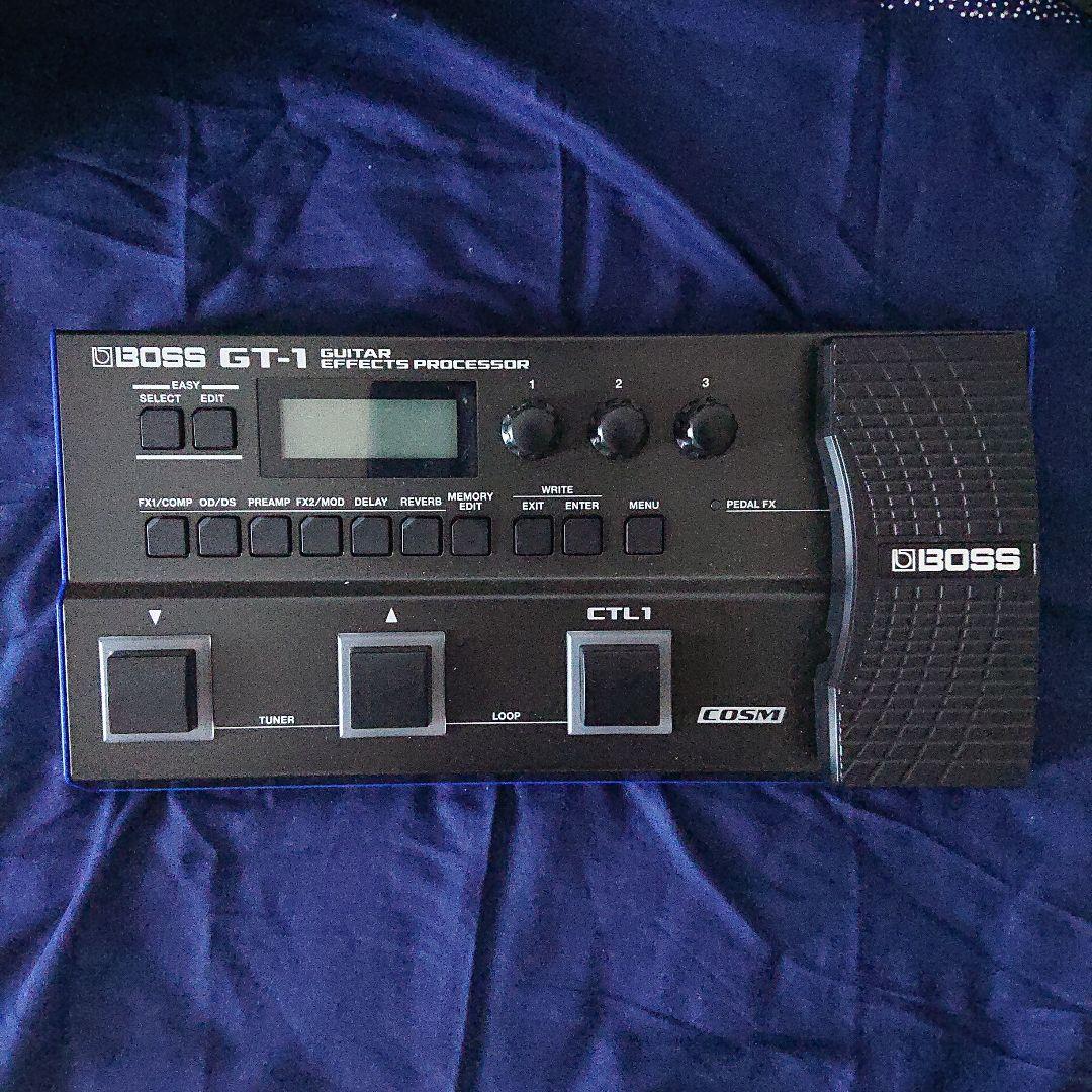BOSS GT-1 ギターエフェクター 本体と付属品