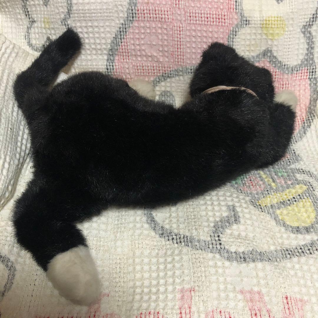 モンスイユ 大きな黒猫 寝そべりポーズ ぬいぐるみ 中古品 - メルカリ