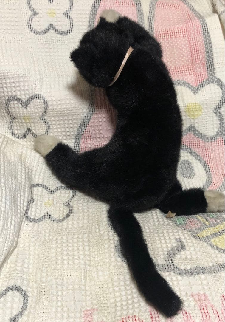 モンスイユ 大きな黒猫 寝そべりポーズ ぬいぐるみ 中古品 - メルカリ