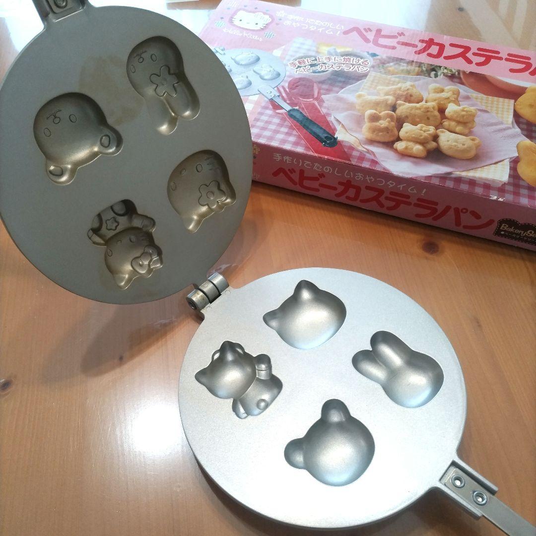 廃盤】 【希少】 ハローキティ ベビーカステラパン フライパン 人形