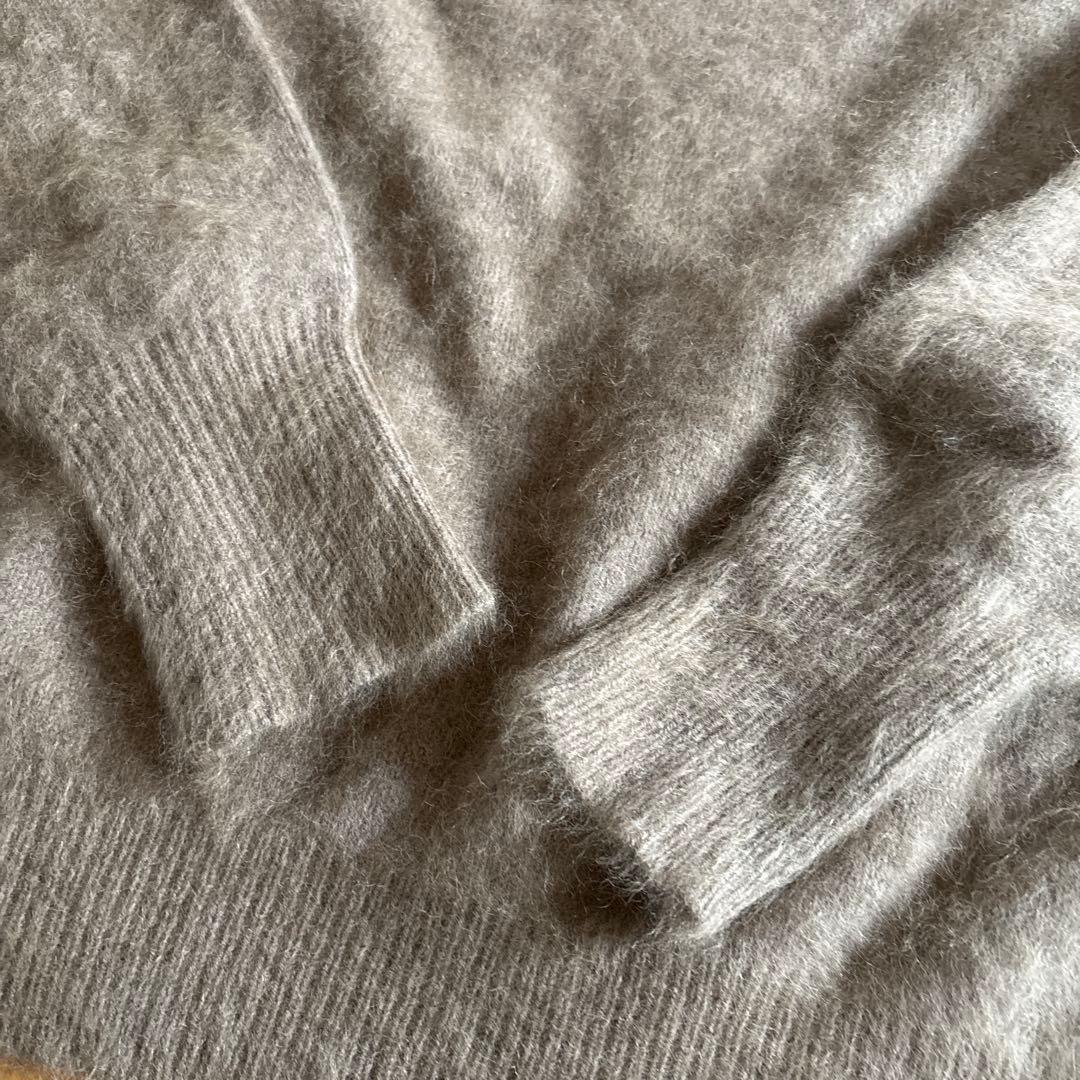 極美品 RIVE DROITE ラクーン ボトルネック起毛ニット モカ - メルカリ