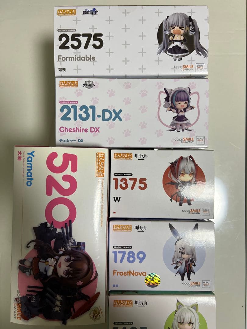 ねんどろいど　6点セット　アークナイツ　アズールレーン　艦これ