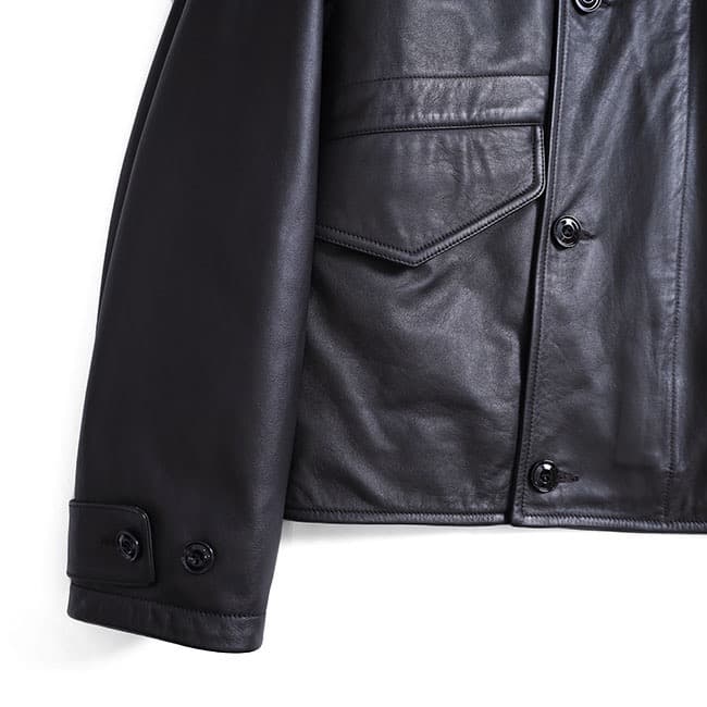 LEMAIRE ルメール シアリング レザー フライトジャケット定価60〜65万