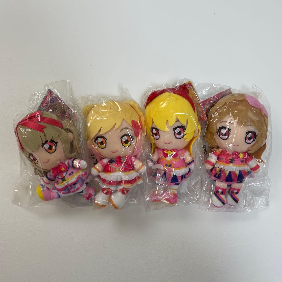 【アイカツオンパレード！】Chibiぬいぐるみ【らき・いちご・あかり・ゆめ】