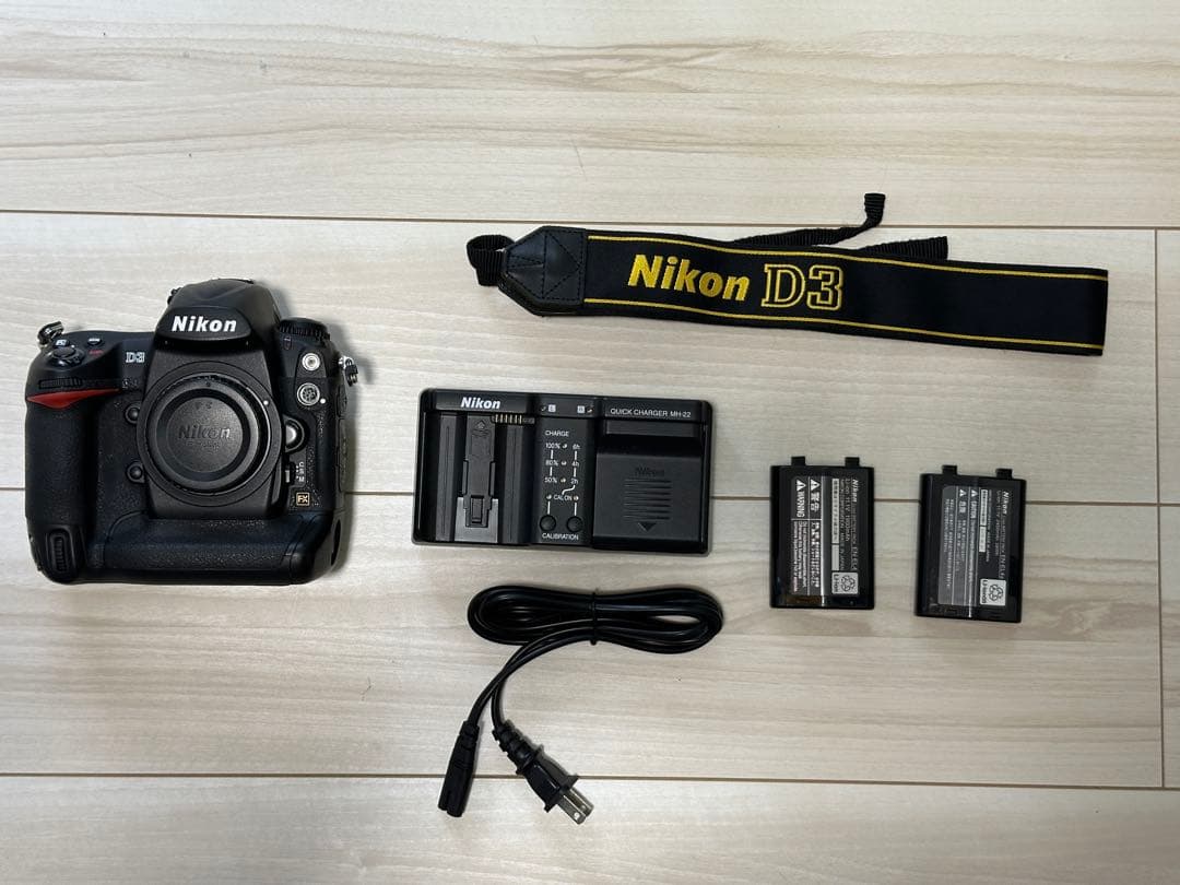 《最終販売》Nikon D3 ボディ 9/15まで出品します。