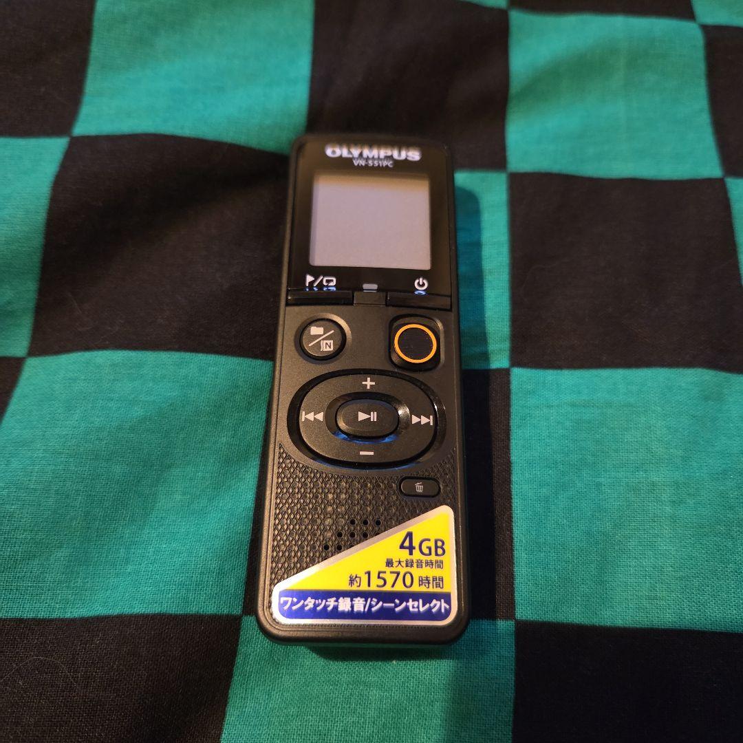 OLYMPUS VN-551PC ボイスレコーダー 4GB 動作確認済み - メルカリ