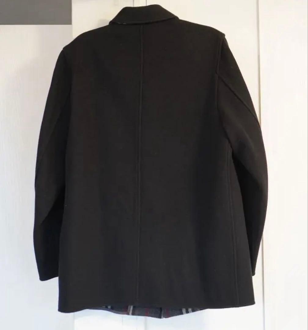 美品】BURBERRY LONDON ステンカラーコート ブラック - メルカリ