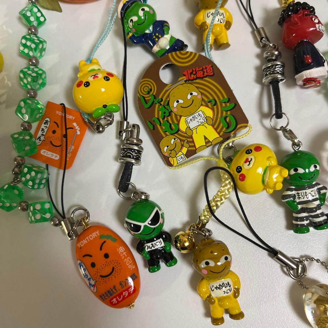 ご当地 ストラップ 根付け キーホルダー キーチェーン お土産 おまとめ