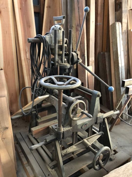 木工角のみ盤 角のみ盤 高木機工 中古木工機械 - 木村刃物販売株式会社