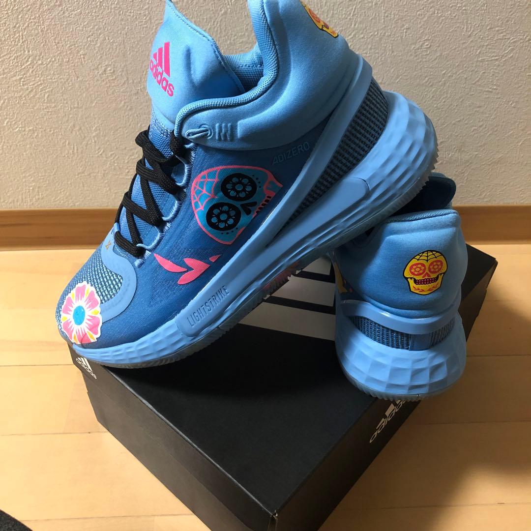 adidas バッシュ Dローズ11 drose11 死者の日モデル レア - メルカリ