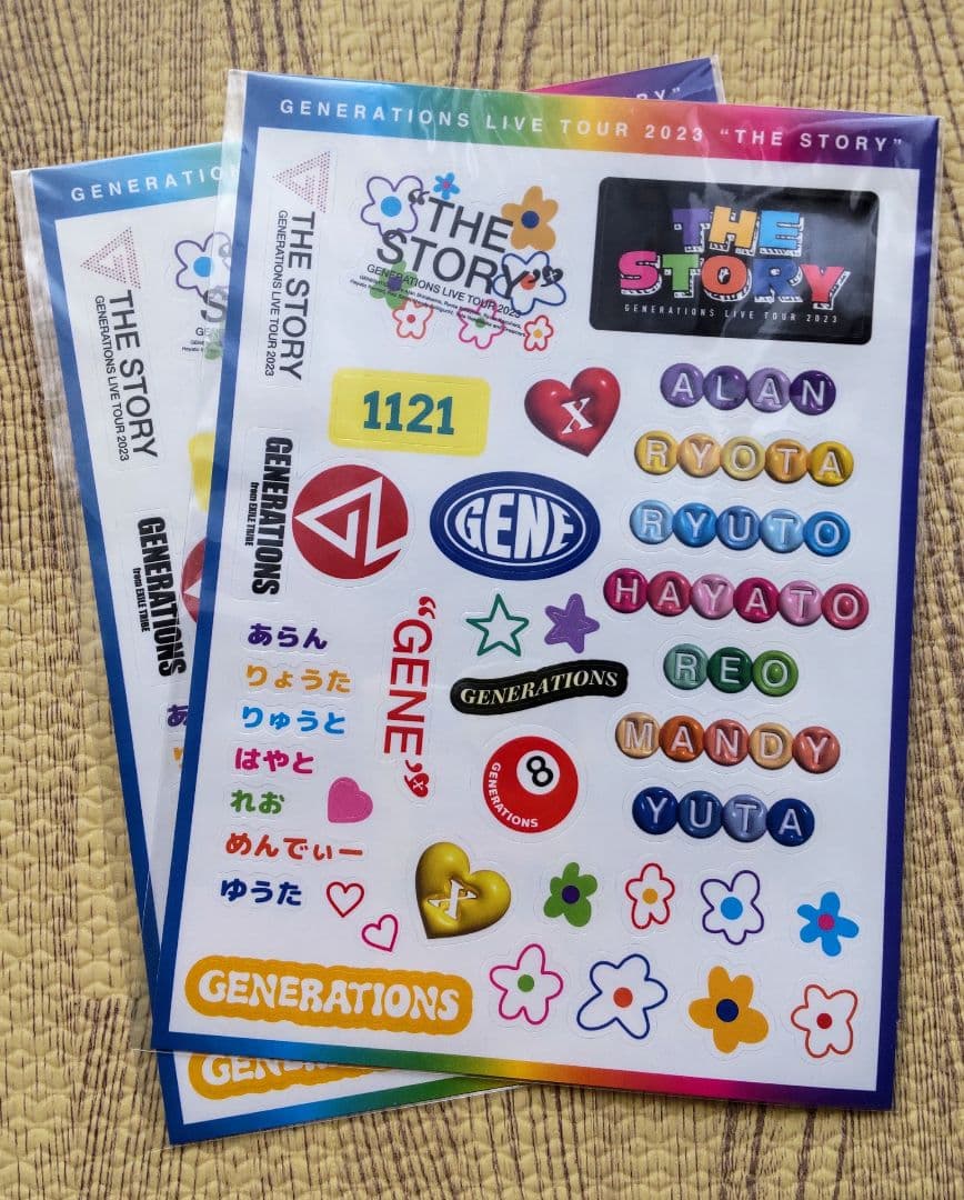 GENERATIONS 10周年 ライブツアーコンプリートBOX & グッズ