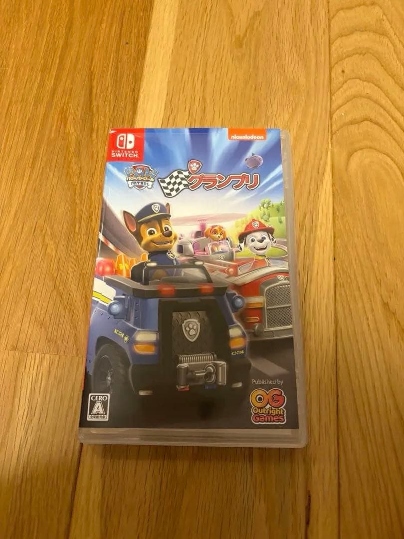 パウパトロールタワーとバウパトローラーとNintendo Switchソフト