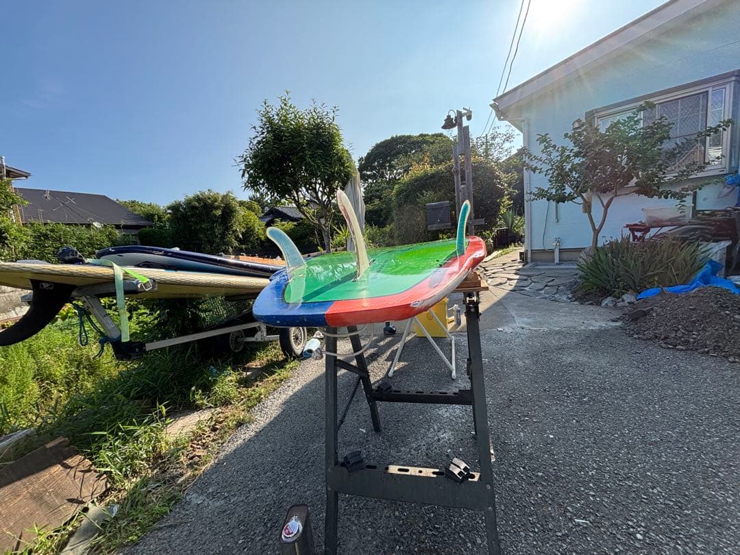 Mark Richards C4 Waterman Signatureリペアー中