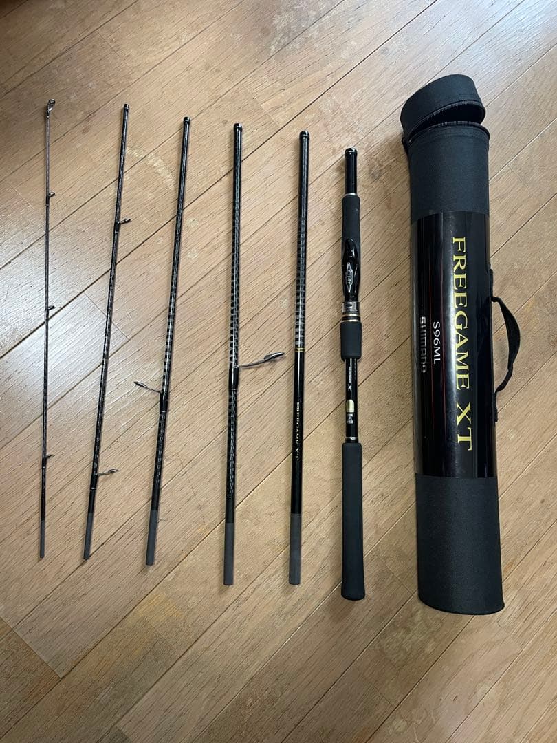 FREEGAME XT ルアーロッド 6ピース 仕舞寸法60cm以下のパックロッド「フリーゲームXT」インプレ | 最強の