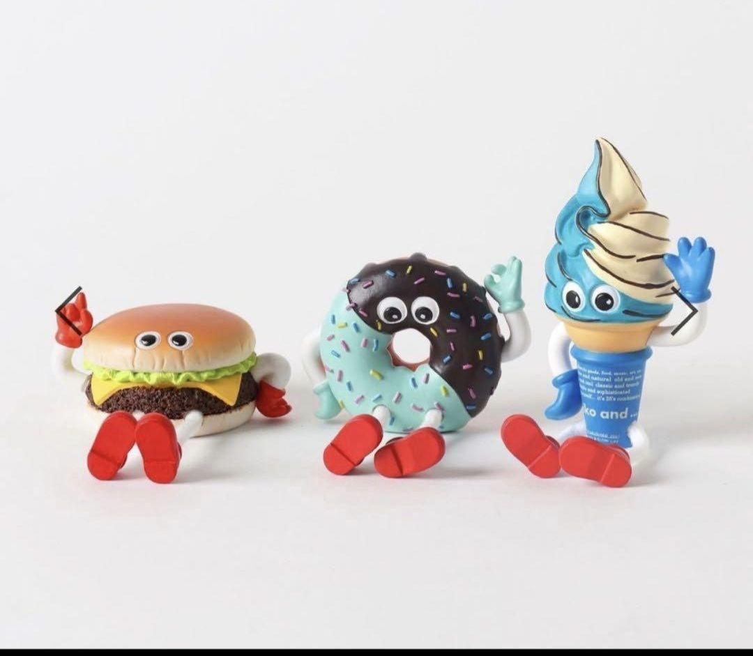 フレーバーズ おすわり ニコアンドコラボ 三体セット FLAVORS】ニコアンド コラボ お座りオブジェ 3体セット - メルカリ