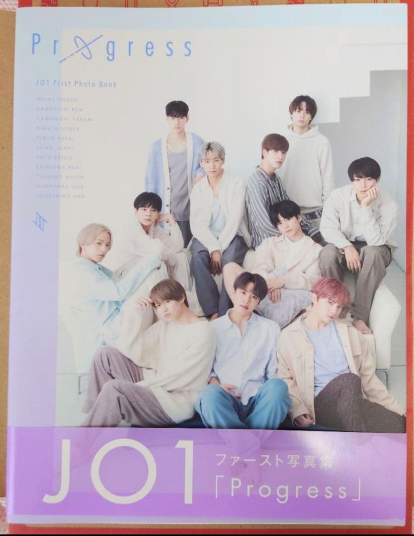 JO1 Progress 写真集 鶴房汐恩 直筆サイン チェキ