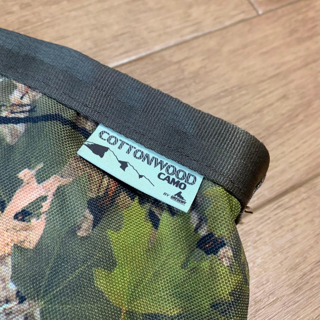 グレゴリー 旧タグ コットンウッドカモ トートバッグ 肩掛けOK 多収納