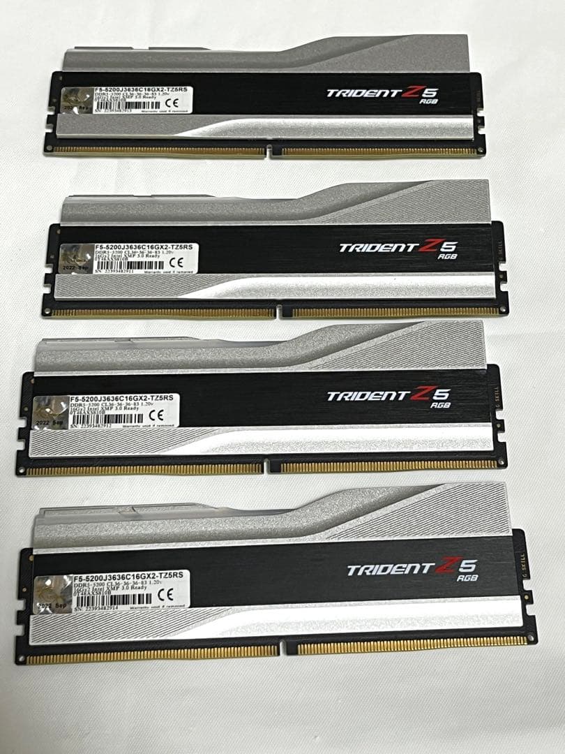 GSkill ddr5 F5-5200J3636C16GX2-TZ5RS 64G - メルカリ