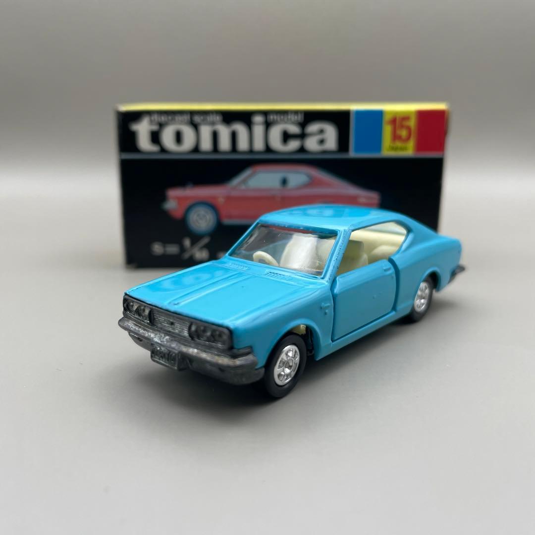 トミカ黒箱15-1 NEWコロナハードトップSL ライトブルー・旧ホイール