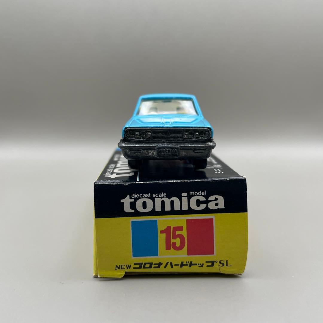 トミカ黒箱15-1 NEWコロナハードトップSL ライトブルー・旧ホイール