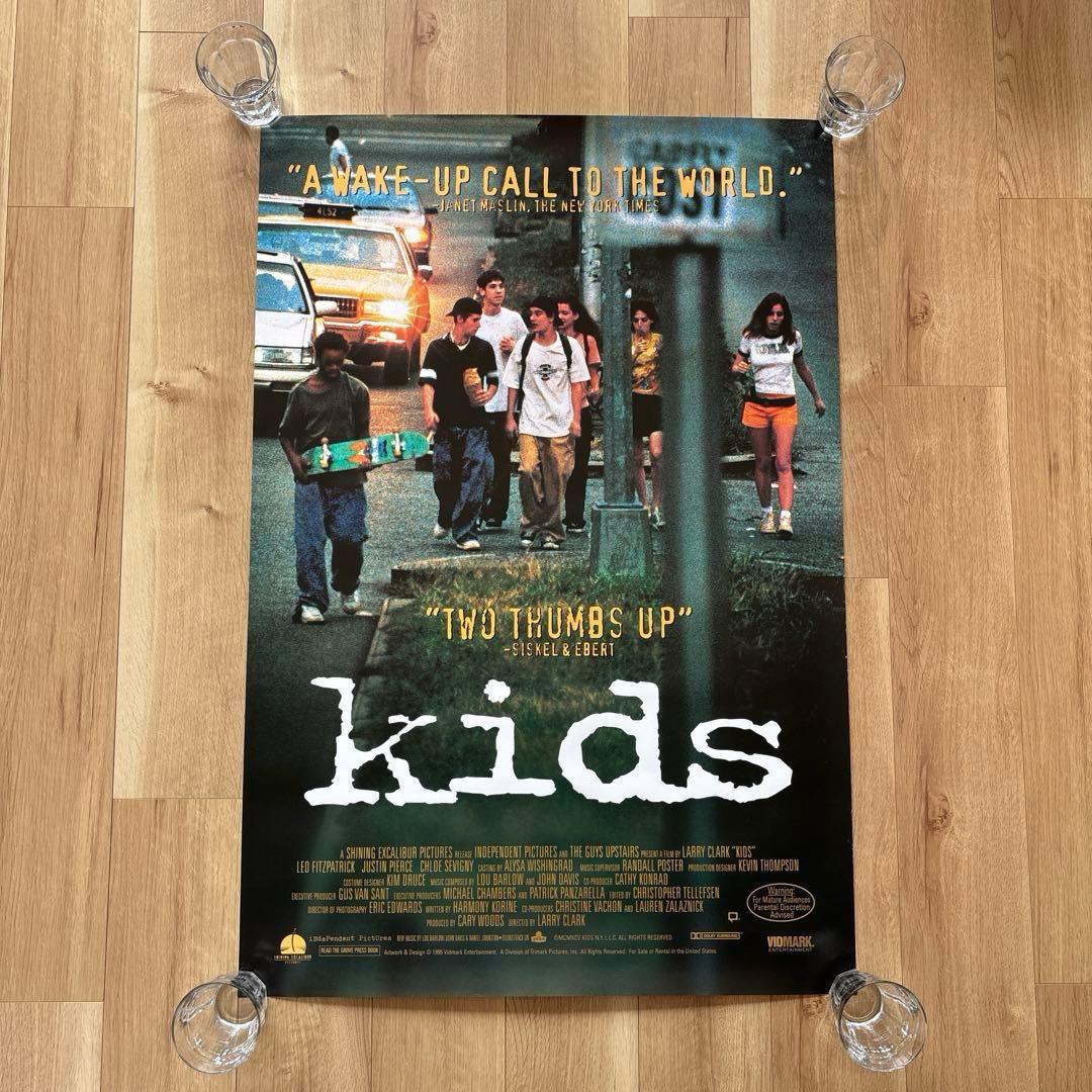 1995「Kids」US版ポスター 1シート ラリークラーク ハーモニー・コリン