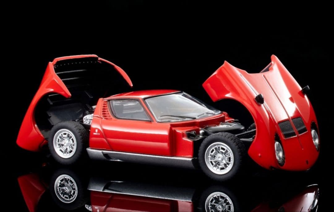 トミカ リミテッドヴィンテージ ランボルギーニ ミウラ P400 (朱)