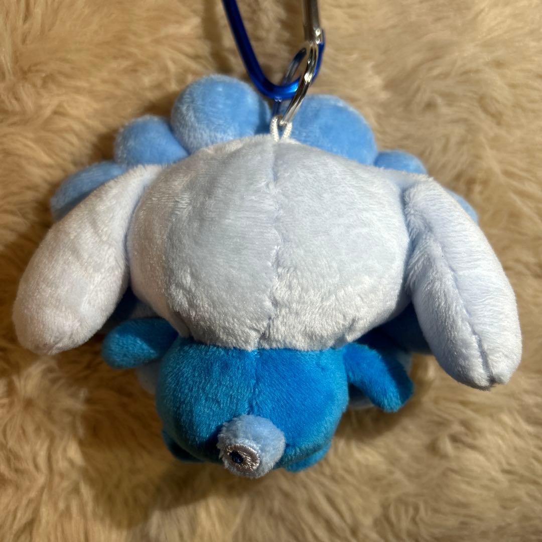 シナモロール 】ミャクミャク推しカラーぬいぐるみ水色 BCカラビナ付き