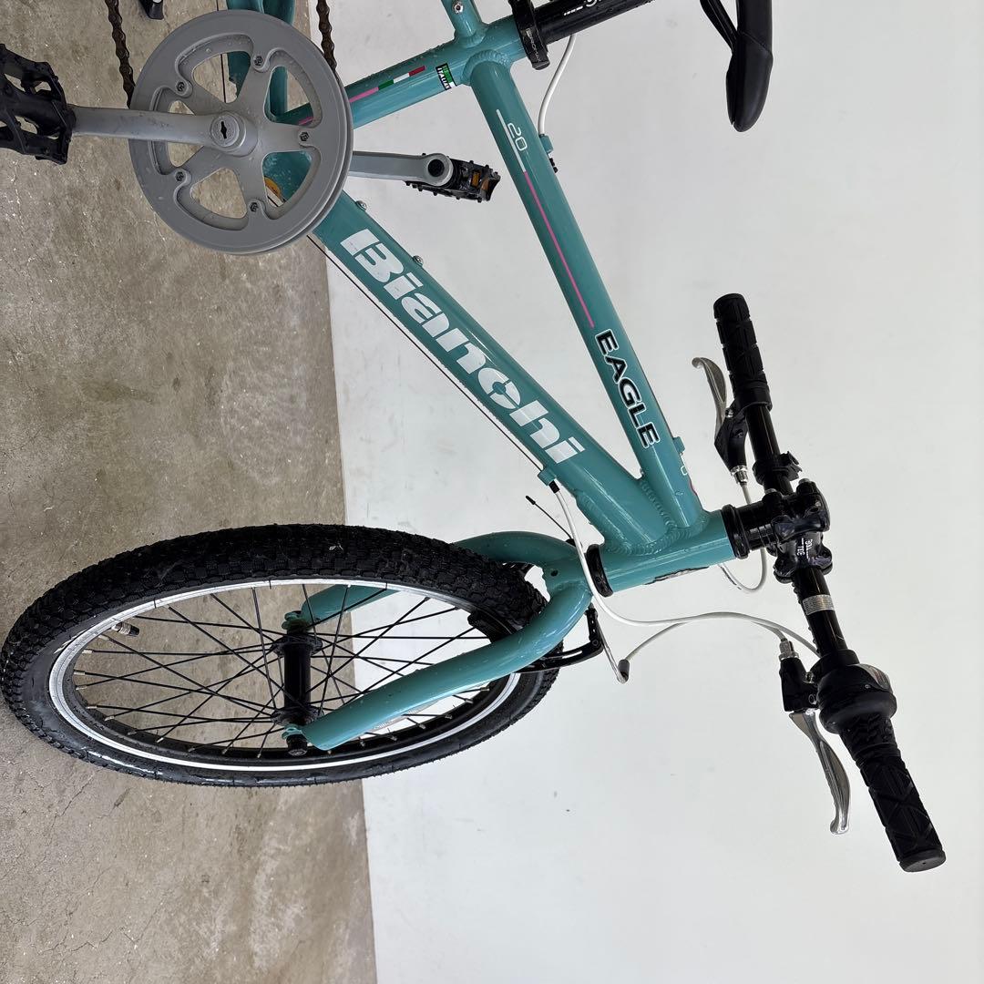 Bianchi 子供用自転車 チェレステ 20インチ 直接受け取りのみ 群馬県