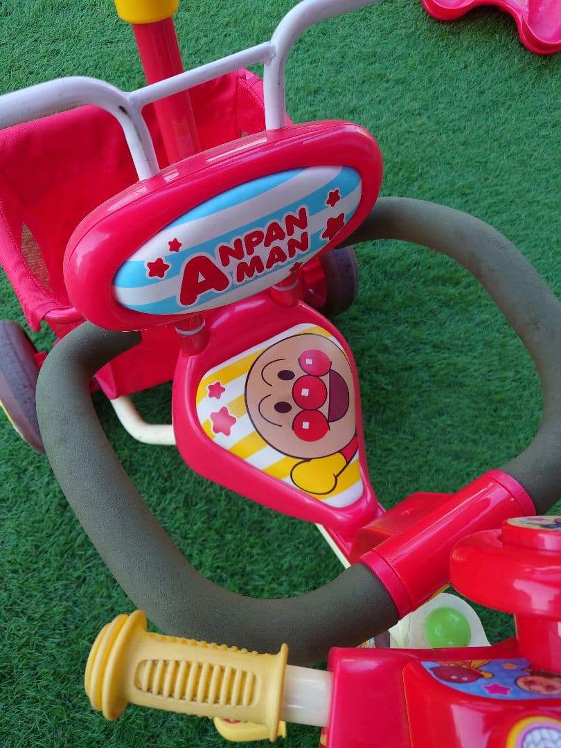 アンパンマン 三輪車 デラックス - メルカリ