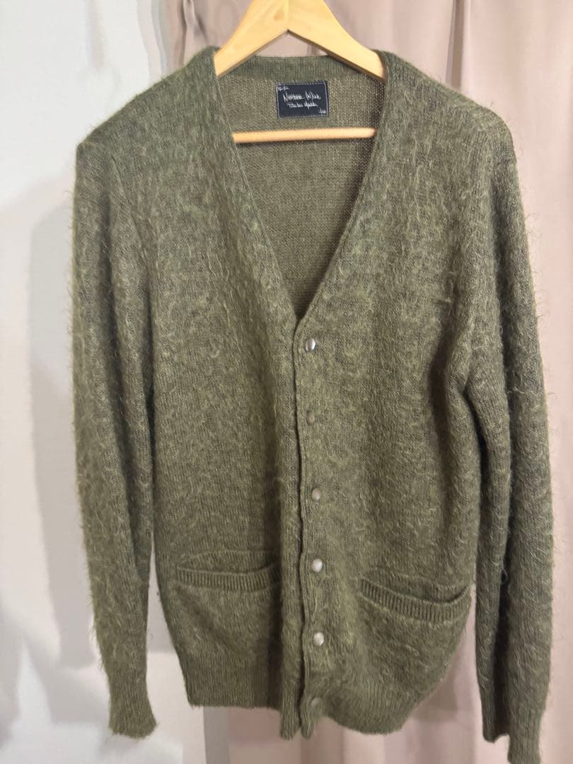 NUMBER (N)INE ナンバーナイン モヘアカーディガン カート期 - メルカリ