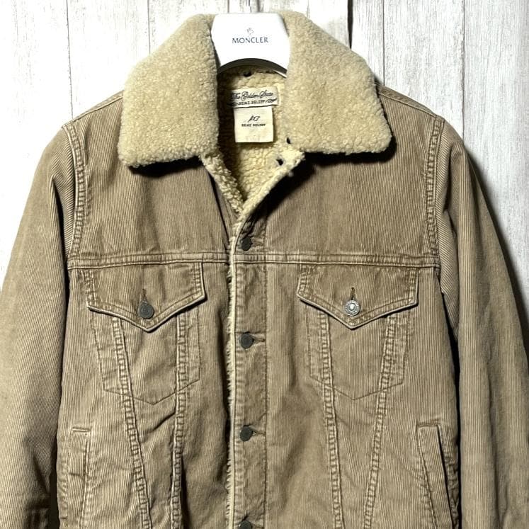 レミレリーフ ボアコーデュロイ3rdジャケット REMI RELIEF 襟羊革