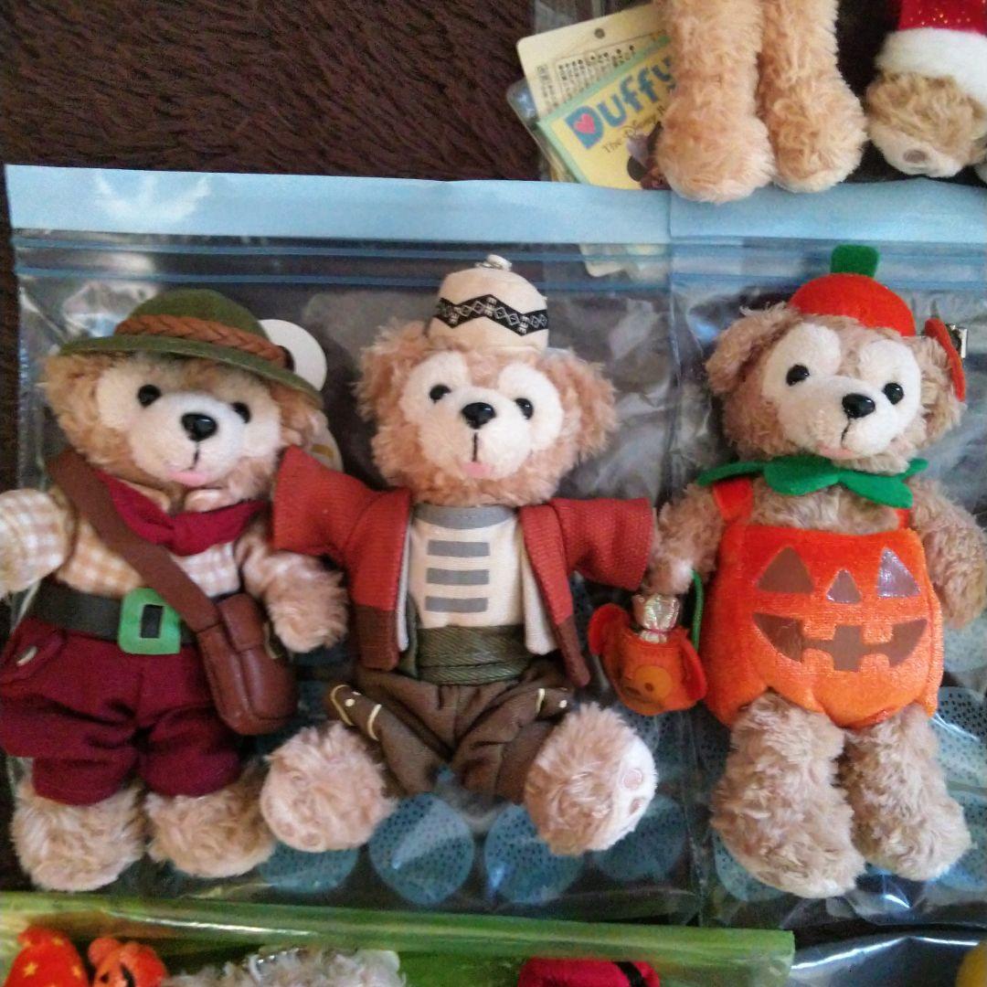 ダッフィー ぬいば ぬいぐるみバッジ 歴代 レア 17体セット ステラルー　初代