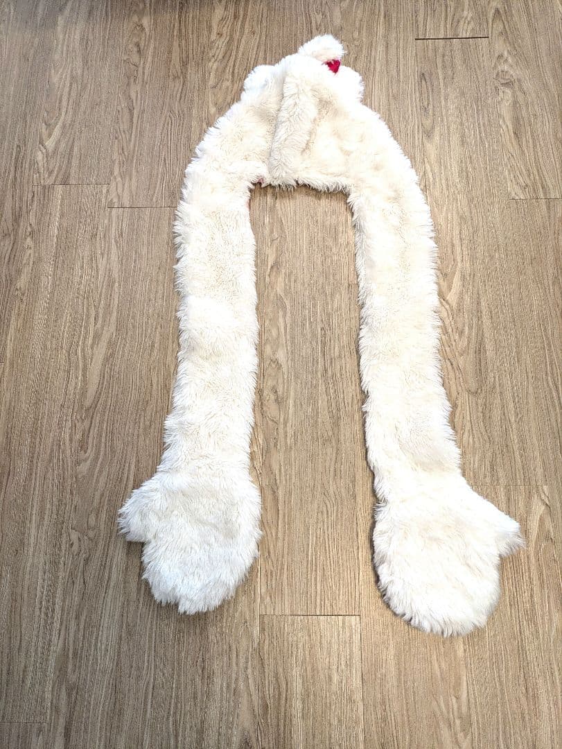 ディズニー★マフラーファンキャップ　マリーちゃん