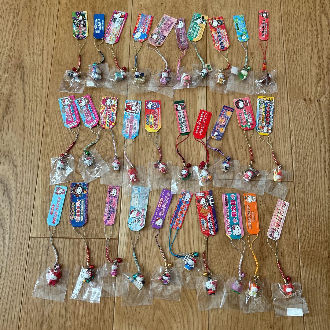 ハローキティ ご当地キティ ストラップ 557個おまとめ セット売り