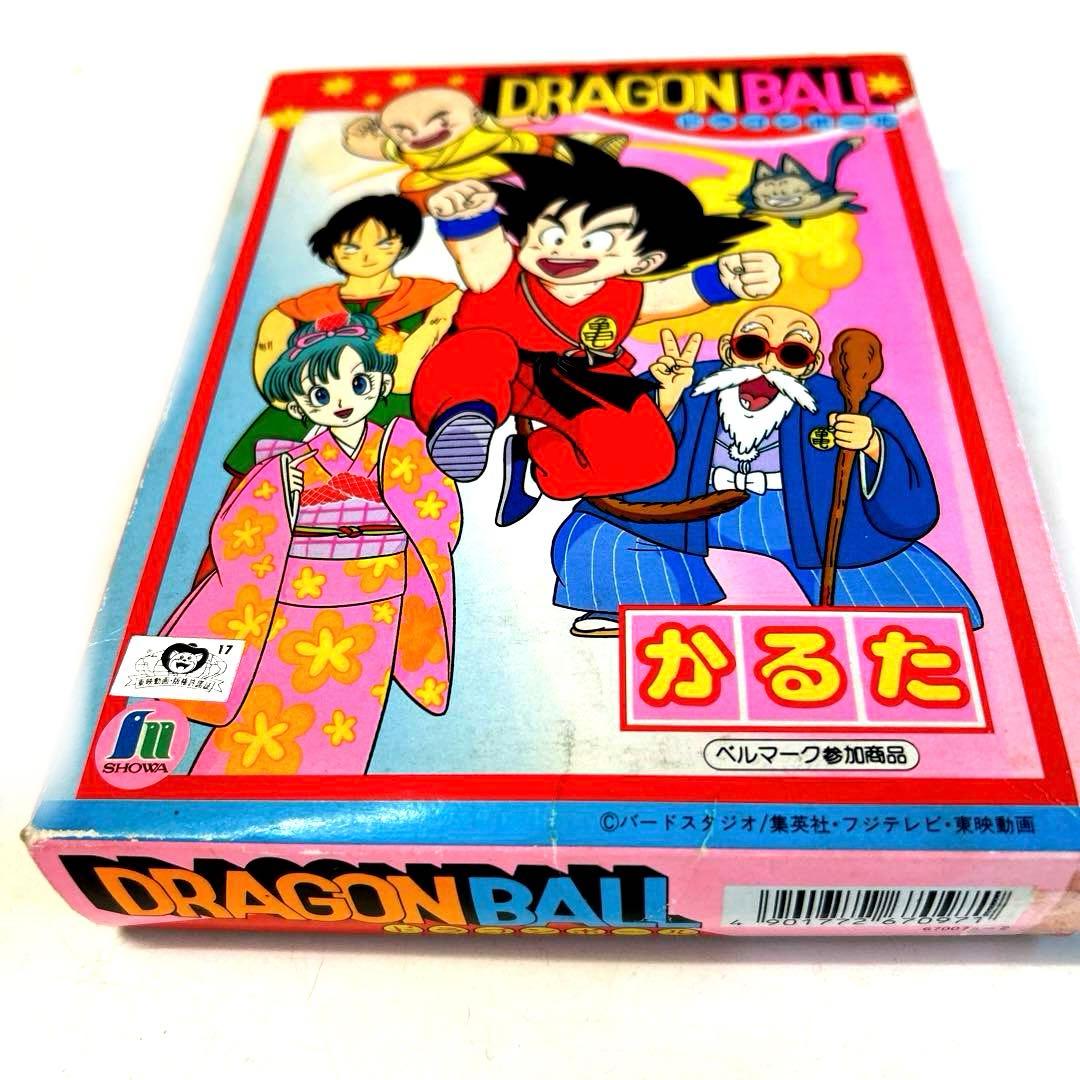 ドラゴンボール かるた 初期 レア 絵柄の色が多色使いで最高‼️鳥山明