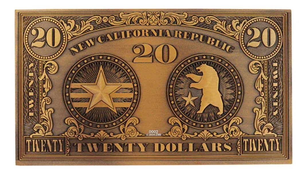 Fallout New Vegas NCR $20 NCR 世界5000個限定