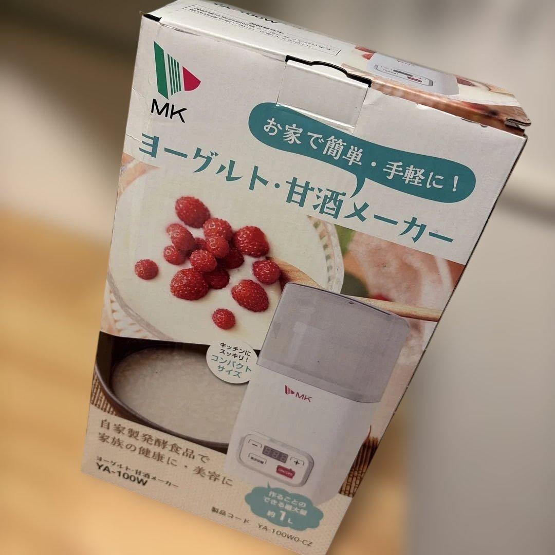 MK ヨーグルト・甘酒メーカー YA-100W - メルカリ
